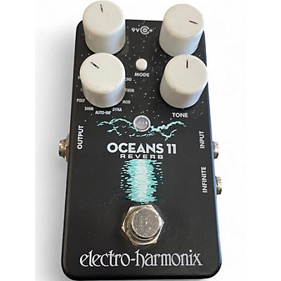 Used Electro-Harmonix Oceans 11  Reverb Effect Pedal
