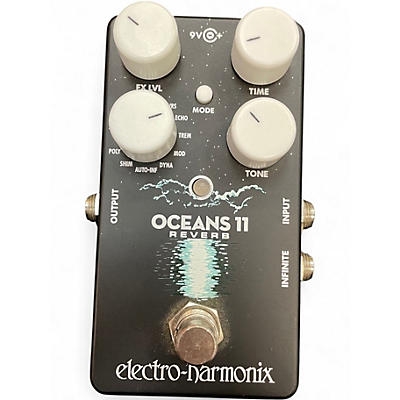 Used Electro-Harmonix Oceans 11  Reverb Effect Pedal
