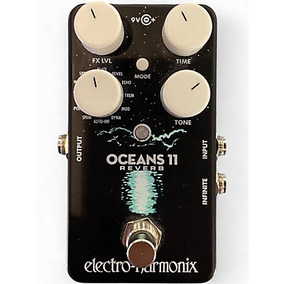 Used Electro-Harmonix Oceans 11  Reverb Effect Pedal