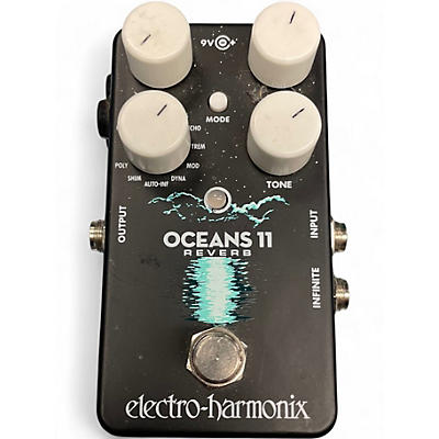 Used Electro-Harmonix Oceans 11  Reverb Effect Pedal