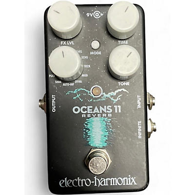 Used Electro-Harmonix Oceans 11  Reverb Effect Pedal