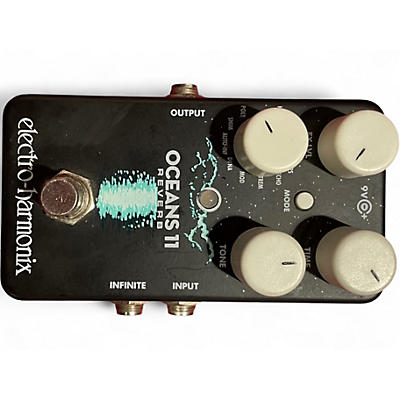 Used Electro-Harmonix Oceans 11  Reverb Effect Pedal