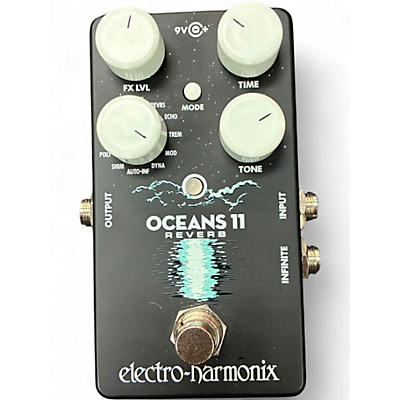 Used Electro-Harmonix Oceans 11  Reverb Effect Pedal