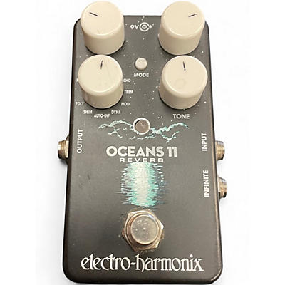 Used Electro-Harmonix Oceans 11  Reverb Effect Pedal