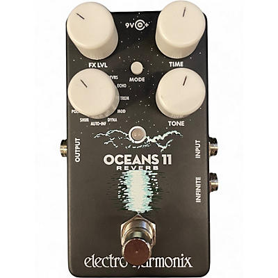 Used Electro-Harmonix Oceans 11  Reverb Effect Pedal