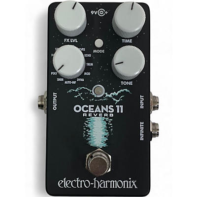 Used Electro-Harmonix Oceans 11  Reverb Effect Pedal