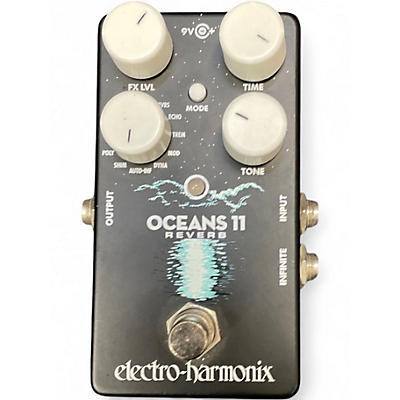 Used Electro-Harmonix Oceans 11  Reverb Effect Pedal