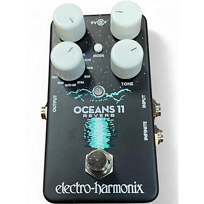 Used Electro-Harmonix Oceans 11  Reverb Effect Pedal