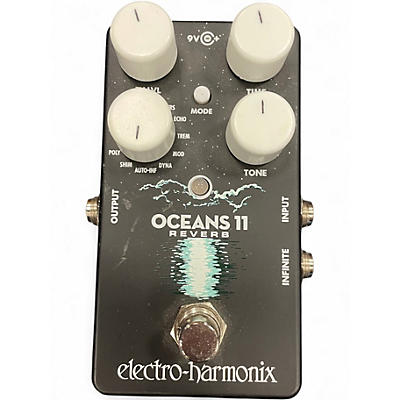 Used Electro-Harmonix Oceans 11  Reverb Effect Pedal
