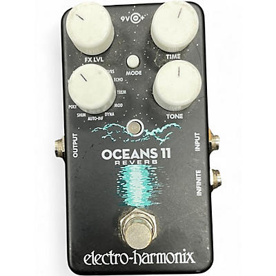Used Electro-Harmonix Oceans 11  Reverb Effect Pedal