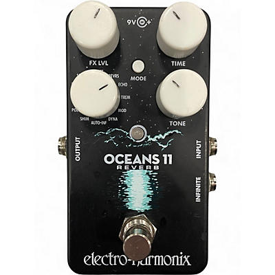 Used Electro-Harmonix Oceans 11  Reverb Effect Pedal