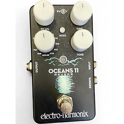 Used Electro-Harmonix Oceans 11  Reverb Effect Pedal