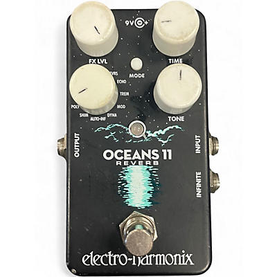 Used Electro-Harmonix Oceans 11  Reverb Effect Pedal