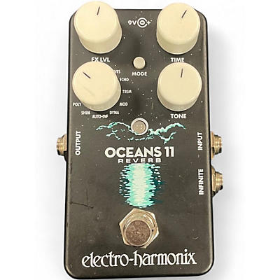 Used Electro-Harmonix Oceans 11  Reverb Effect Pedal