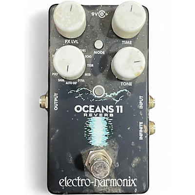 Used Electro-Harmonix Oceans 11  Reverb Effect Pedal