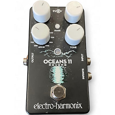 Used Electro-Harmonix Oceans 11  Reverb Effect Pedal