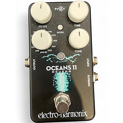 Used Electro-Harmonix Oceans 11  Reverb Effect Pedal