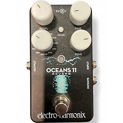 Used Electro-Harmonix Oceans 11  Reverb Effect Pedal