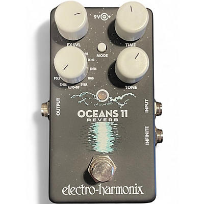 Used Electro-Harmonix Oceans 11  Reverb Effect Pedal