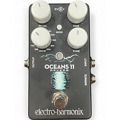 Used Electro-Harmonix Oceans 11  Reverb Effect Pedal