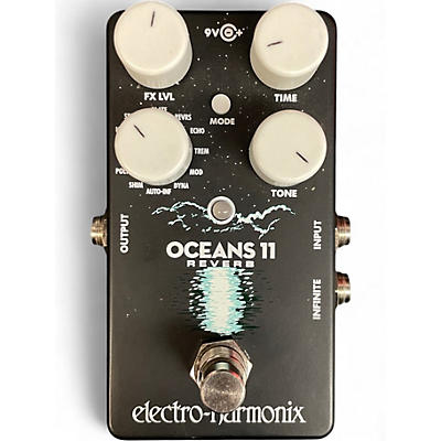 Used Electro-Harmonix Oceans 11  Reverb Effect Pedal