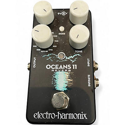 Used Electro-Harmonix Oceans 11  Reverb Effect Pedal