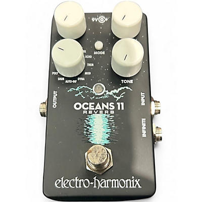 Used Electro-Harmonix Oceans 11  Reverb Effect Pedal