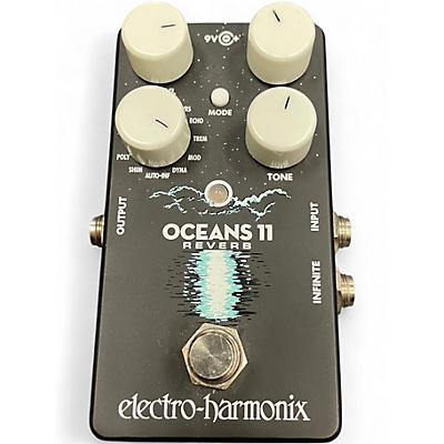 Used Electro-Harmonix Oceans 11  Reverb Effect Pedal