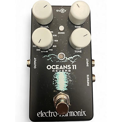 Used Electro-Harmonix Oceans 11  Reverb Effect Pedal