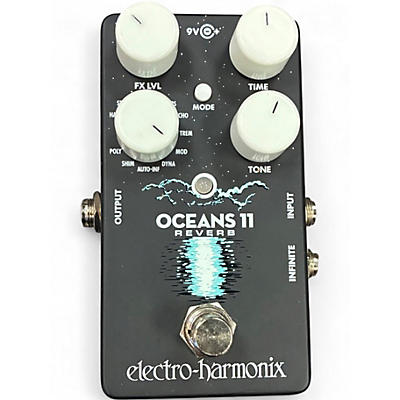 Used Electro-Harmonix Oceans 11  Reverb Effect Pedal