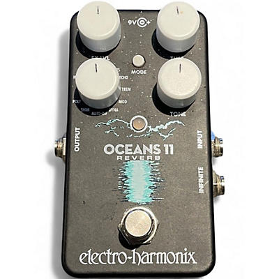 Used Electro-Harmonix Oceans 11  Reverb Effect Pedal