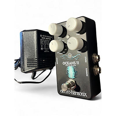 Used Electro-Harmonix Oceans 11  Reverb Effect Pedal