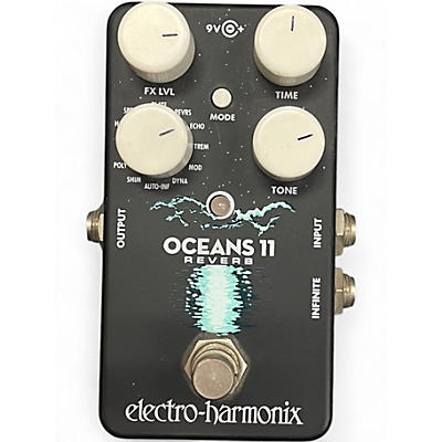 Used Electro-Harmonix Oceans 11  Reverb Effect Pedal
