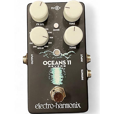 Used Electro-Harmonix Oceans 11  Reverb Effect Pedal