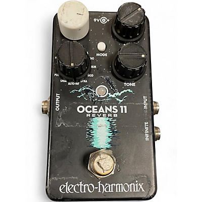 Used Electro-Harmonix Oceans 11  Reverb Effect Pedal