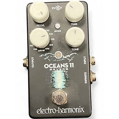 Used Electro-Harmonix Oceans 11  Reverb Effect Pedal