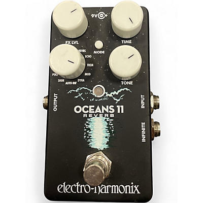 Used Electro-Harmonix Oceans 11  Reverb Effect Pedal
