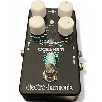 Used Electro-Harmonix Oceans 11  Reverb Effect Pedal