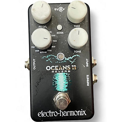 Used Electro-Harmonix Oceans 11  Reverb Effect Pedal
