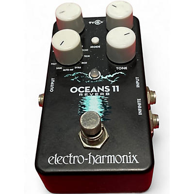 Used Electro-Harmonix Oceans 11  Reverb Effect Pedal