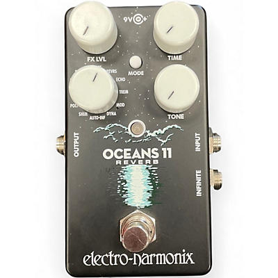 Used Electro-Harmonix Oceans 11  Reverb Effect Pedal