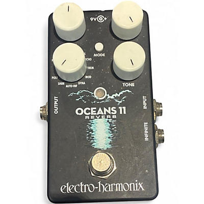 Used Electro-Harmonix Oceans 11  Reverb Effect Pedal