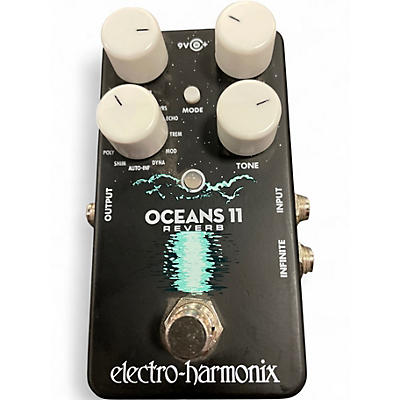 Used Electro-Harmonix Oceans 11  Reverb Effect Pedal