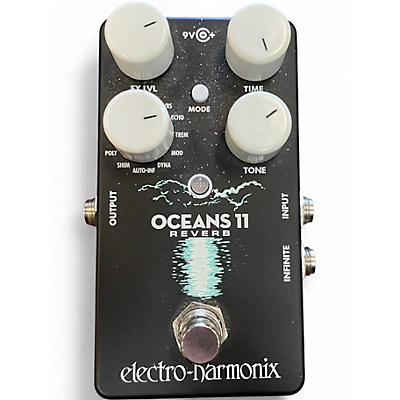 Used Electro-Harmonix Oceans 11  Reverb Effect Pedal