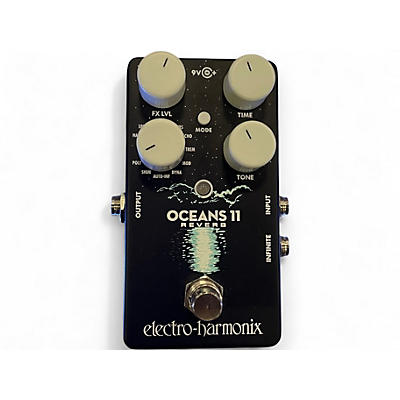Used Electro-Harmonix Oceans 11  Reverb Effect Pedal