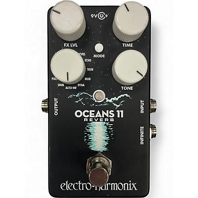 Used Electro-Harmonix Oceans 11  Reverb Effect Pedal