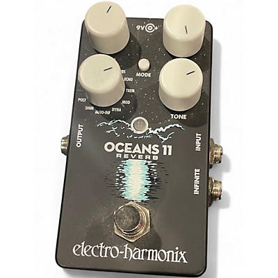 Used Electro-Harmonix Oceans 11  Reverb Effect Pedal