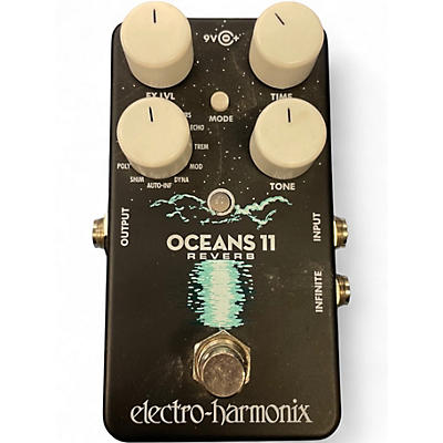 Used Electro-Harmonix Oceans 11  Reverb Effect Pedal