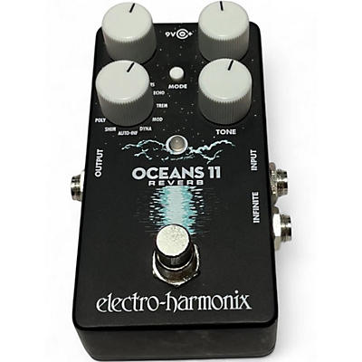 Used Electro-Harmonix Oceans 11  Reverb Effect Pedal