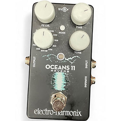 Used Electro-Harmonix Oceans 11  Reverb Effect Pedal